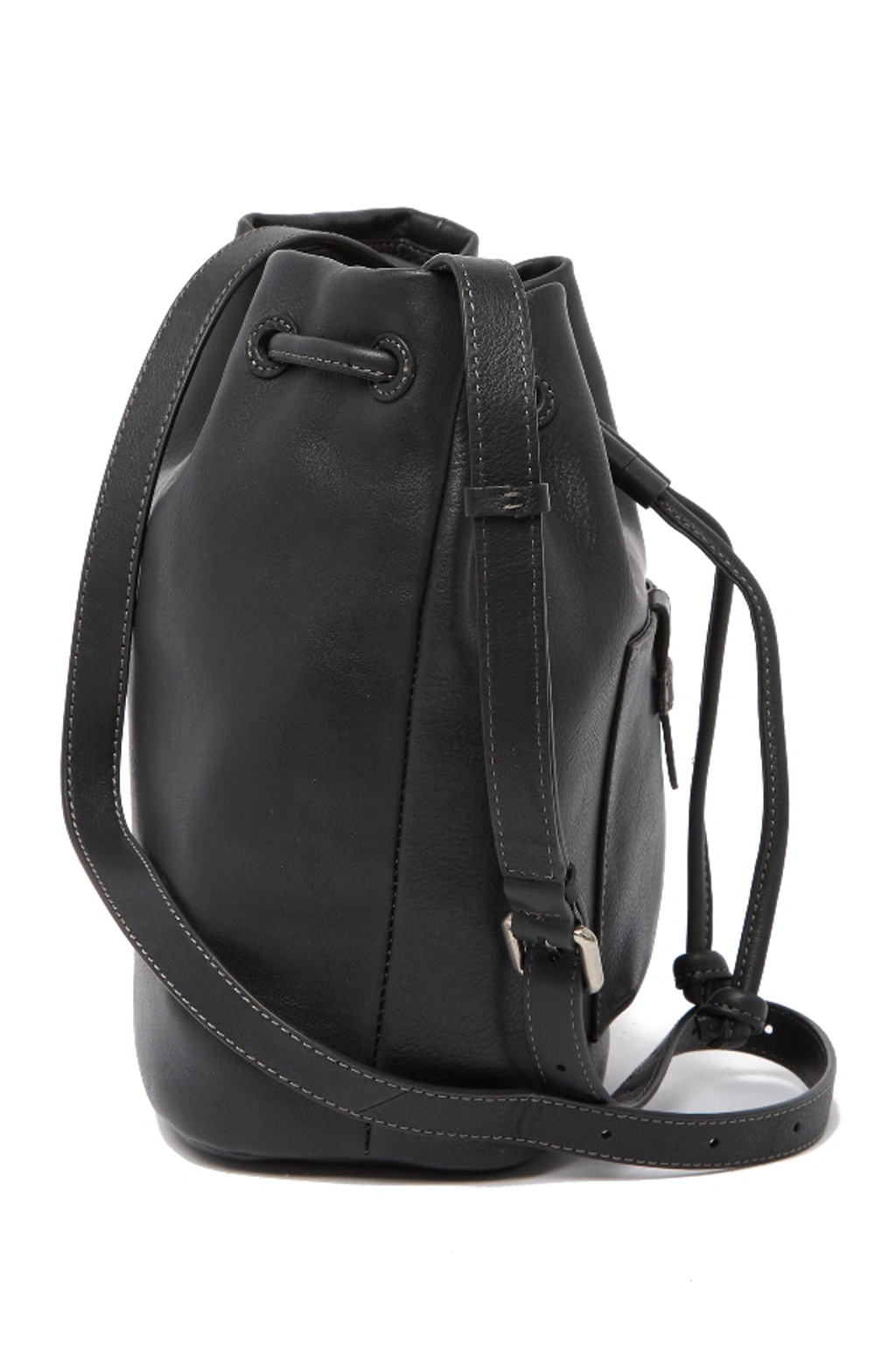 Frye Olivia Leather Bucket Bag In Black ModeSens