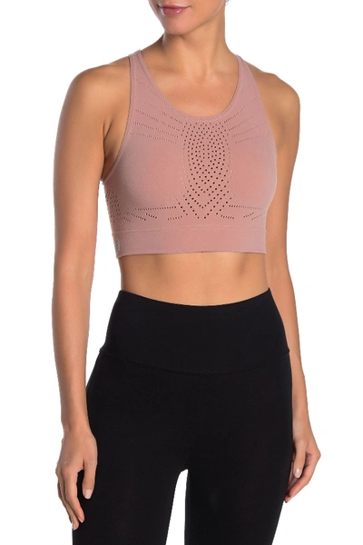 Shop Free People Movement Ecology Sports Bra In Taupe