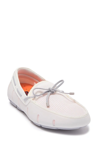 Shop Swims Braided Lace Loafer In White