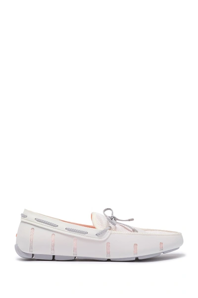 Shop Swims Braided Lace Loafer In White