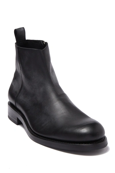 Shop Wolverine Montague Zip Leather Boot In Zip Boot B