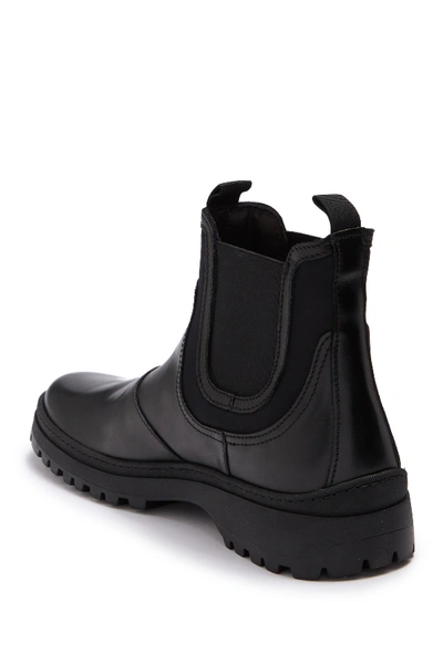 Shop Bruno Magli Varo Leather Chelsea Boot In Blackle