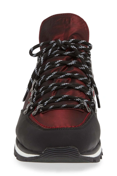 Shop Karl Lagerfeld Low Top Hiker Sneaker In Bordeaux