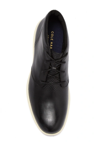 Shop Cole Haan Grand Tour Chukka Boot In Blk Lthr/i