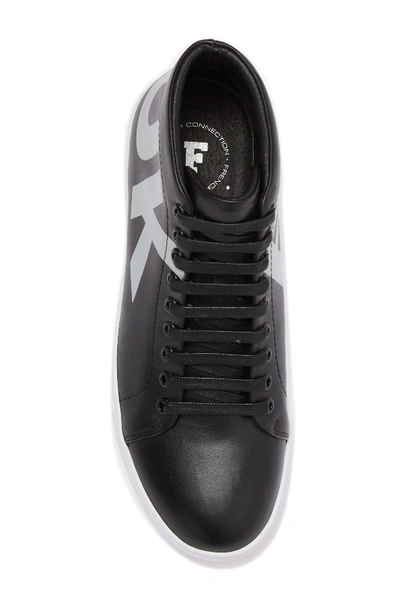 Shop French Connection Triomphe High Top Sneaker In Black