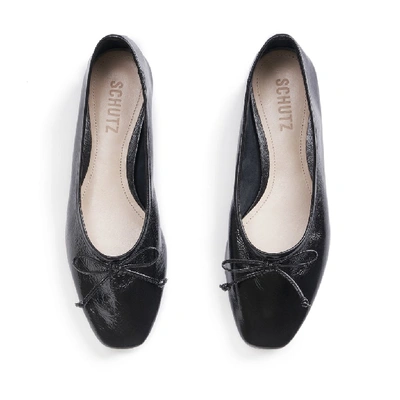 Shop Schutz Arissa Flat In Black