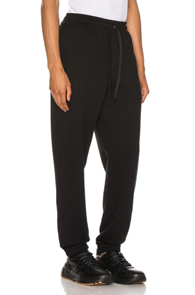 Shop Burberry Sweatpants In Black