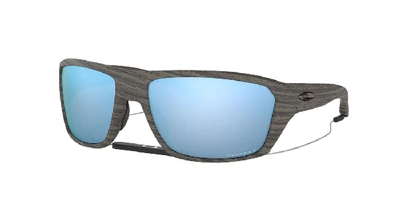 Oakley Man Sunglasses Oo9416 Split Shot Woodgrain Collection In Prizm Deep Water Polarized
