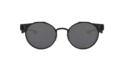 Shop Oakley Man Sunglass Oo6046 Deadbolt™ In Prizm Black Polarized