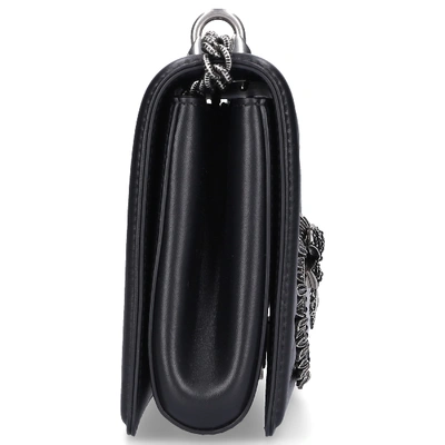 Shop Dolce & Gabbana Women Handbag Devotion Nappa Logo Black