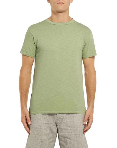 Shop Velva Sheen T-shirt In Light Green