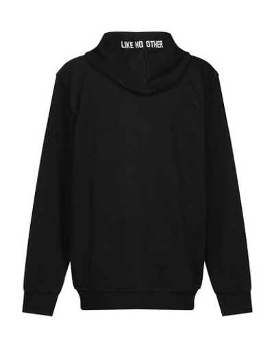 Shop Kappa Hooded Sweatshirt In Black