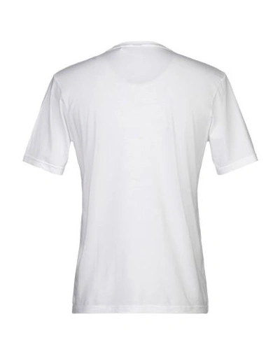 Shop Aspesi Man T-shirt Ivory Size M Cotton In White