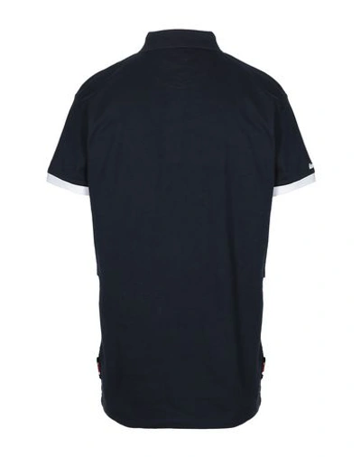 Shop Invicta Polo Shirt In Dark Blue