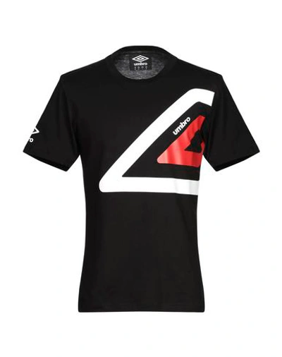 Shop Umbro T-shirts In Black