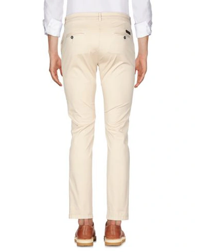 Shop Brian Dales Man Pants Beige Size 38 Cotton, Elastane