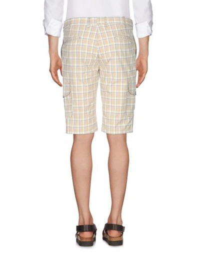 Shop Marco Pescarolo Shorts & Bermuda Shorts In Ocher