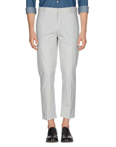 Shop Be Able Man Pants Light Grey Size 33 Cotton