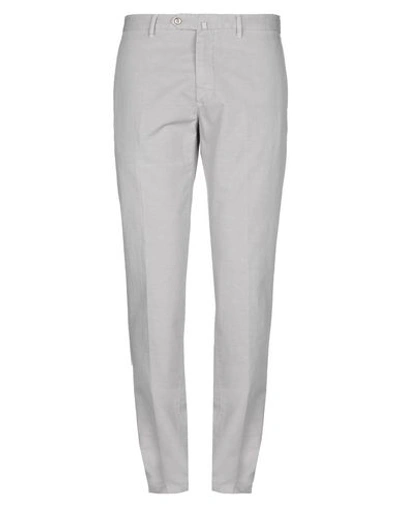Shop Luigi Bianchi Mantova Pants In Light Grey