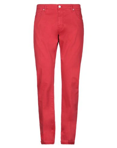 Shop Pt05 Casual Pants In Red