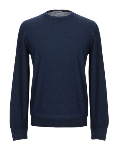 Shop Vengera Sweater In Dark Blue