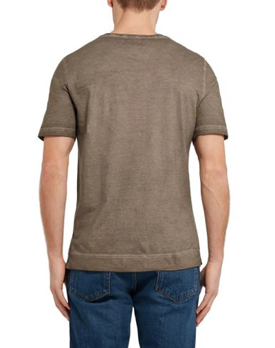 Shop Massimo Alba T-shirt In Light Brown