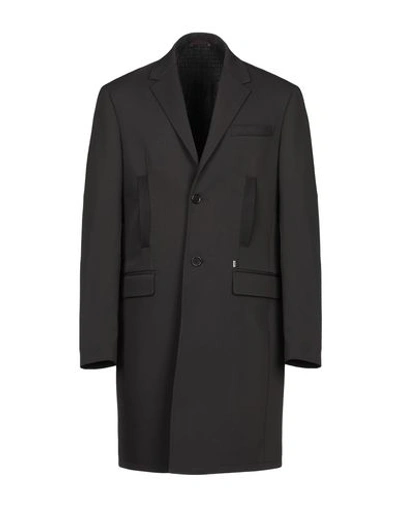 Shop Bikkembergs Full-length Jacket In Black