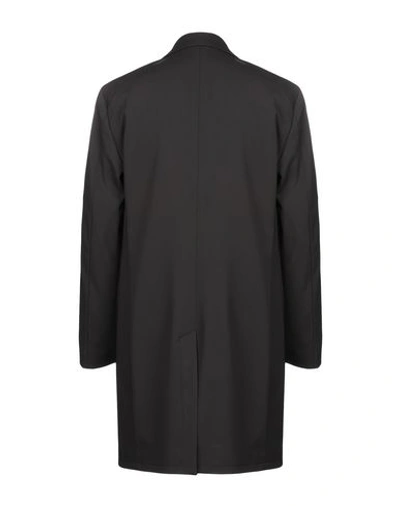 Shop Bikkembergs Full-length Jacket In Black