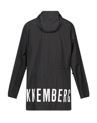 Shop Bikkembergs Full-length Jacket In Black