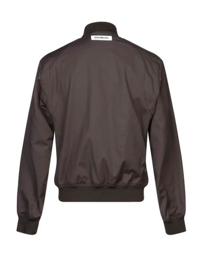 Shop Bikkembergs Jacket In Dark Brown