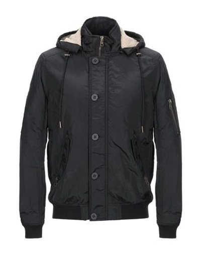 Shop Alessandro Dell'acqua Man Jacket Black Size 38 Polyamide