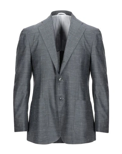 Shop Sartorio Suit Jackets In Grey