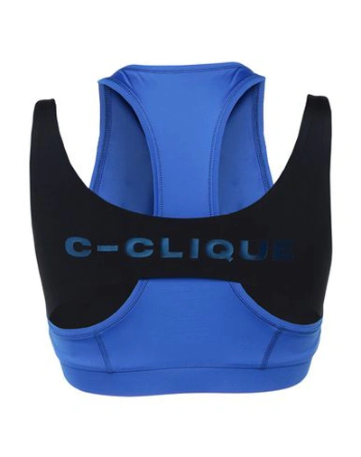 Shop C-clique Woman Top Blue Size M Polyamide, Elastane