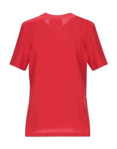 Alberta Ferretti T-shirts In Red