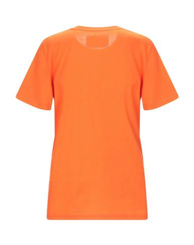 Shop Alberta Ferretti T-shirts In Orange