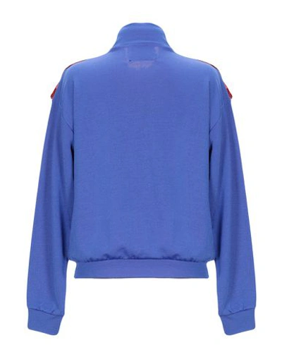 Shop Brand Unique Woman Sweatshirt Bright Blue Size 1 Cotton, Polyester