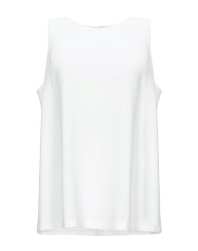 Shop Alberto Biani Tops In White