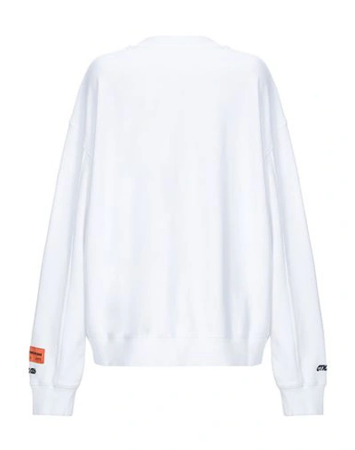 Shop Heron Preston Sweatshirt In White