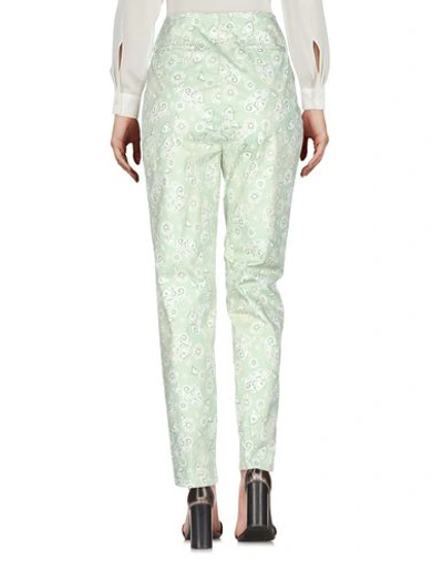Shop Pt01 Pt Torino Woman Pants Light Green Size 6 Cotton, Elastane