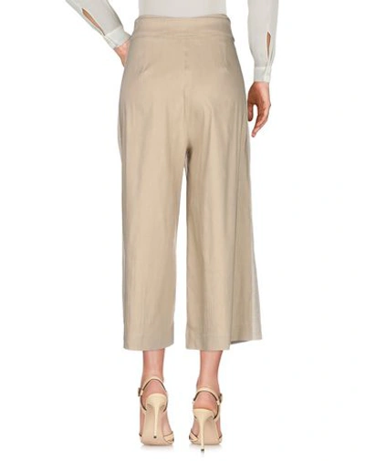 Shop D-exterior D. Exterior Woman Pants Sand Size 8 Viscose, Polyester, Polyamide In Beige