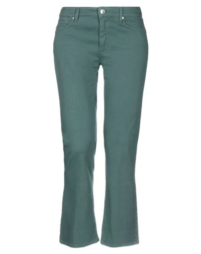 Shop Sportmax Code Pants In Green