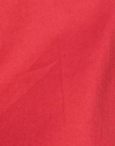 Shop Pt01 Pt Torino Woman Pants Red Size 8 Linen, Cotton, Elastane