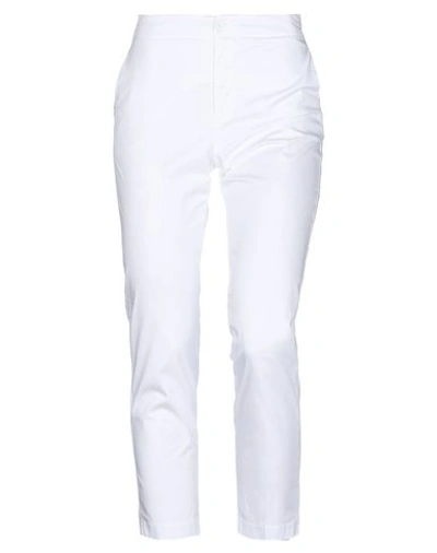 Shop European Culture Casual Pants In White