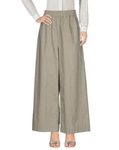 Shop Woolrich Woman Pants Grey Size M Cotton