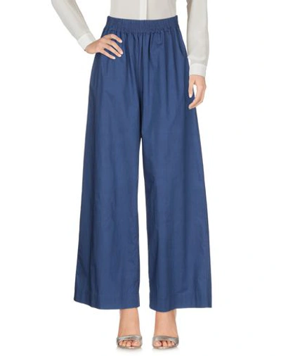 Shop Woolrich Pants In Blue
