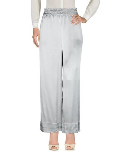 Shop Jucca Woman Pants Grey Size 8 Viscose