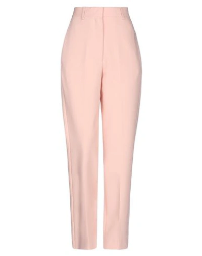 Shop Dondup Woman Pants Pink Size 6 Polyester, Viscose, Elastane