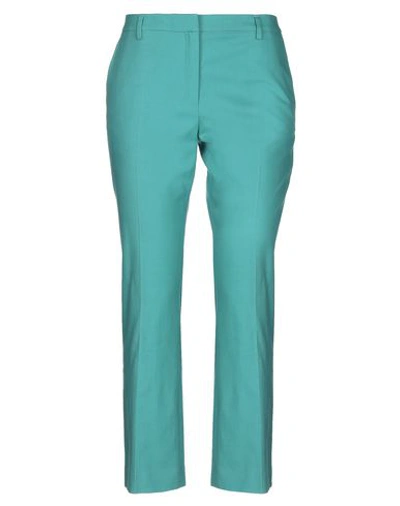 Shop True Royal Pants In Turquoise