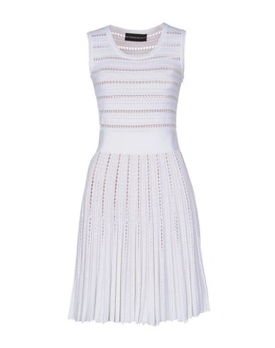 Shop Antonino Valenti Short Dress In White
