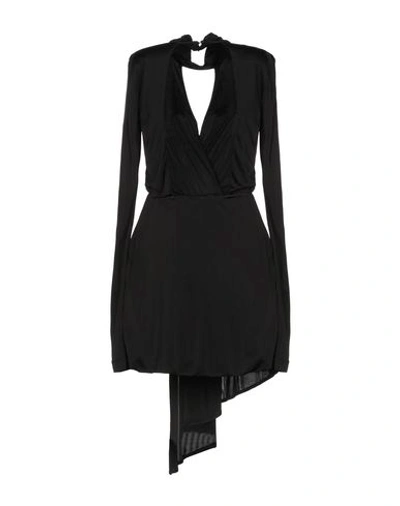 Shop Pinko Woman Mini Dress Black Size M Viscose